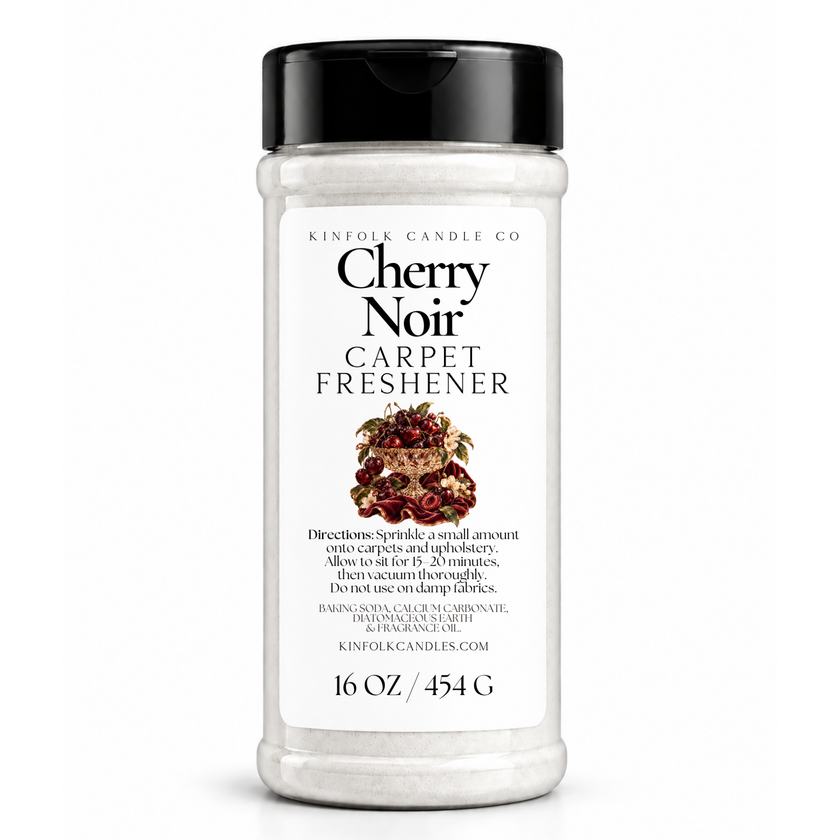 Carpet Freshener Powder – Cozy Home Deodorizing Powder for Carpets, Rugs & Upholstery in Luxury & Bakery Scents