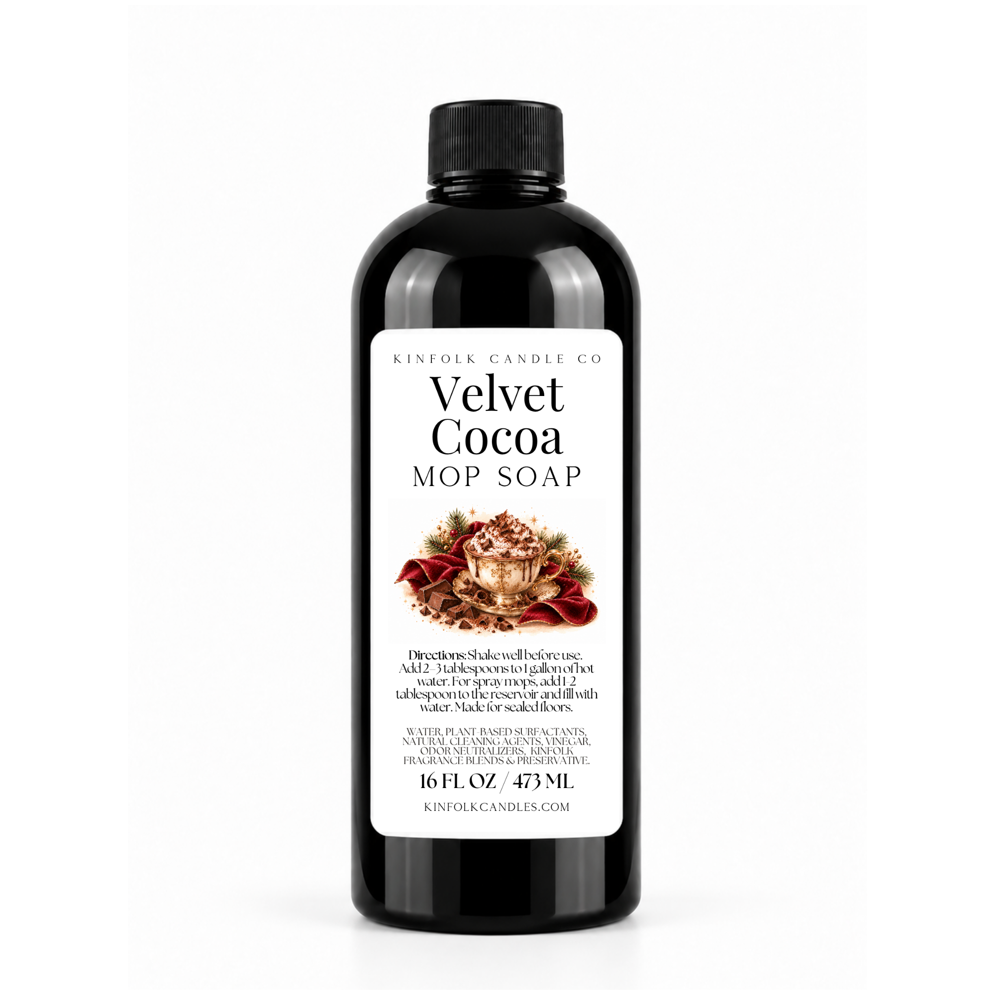 Holiday Mop Soap | Concentrated Scented Floor Cleaner | 16 oz