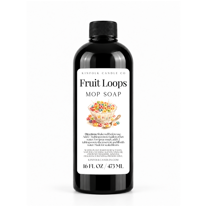 Mop Soap Floor Cleaner – Cozy Multi-Surface Cleaner for Sealed Hardwood, Tile & Laminate in Luxury & Bakery Scents