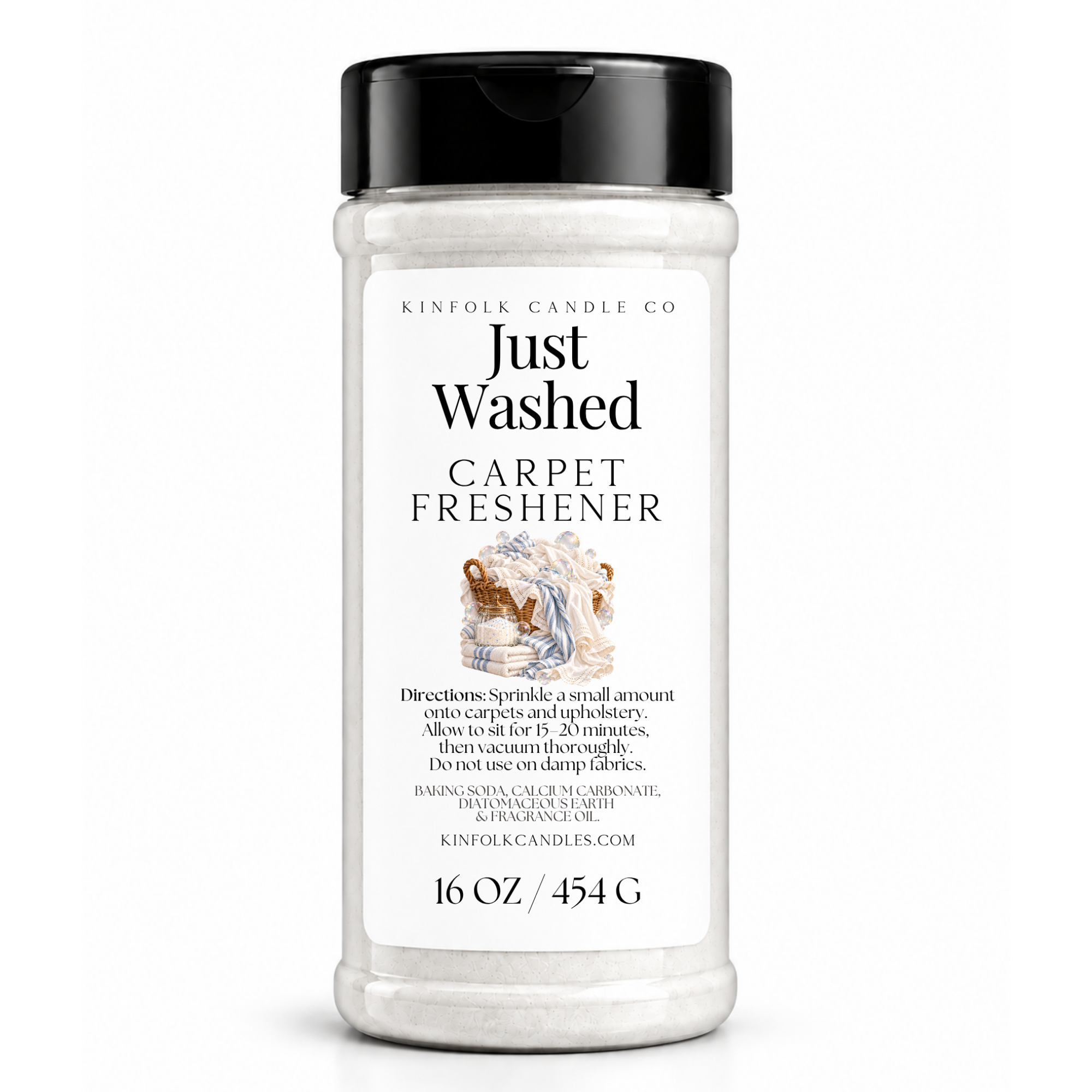 Carpet Freshener Powder – Cozy Home Deodorizing Powder for Carpets, Rugs & Upholstery in Luxury & Bakery Scents