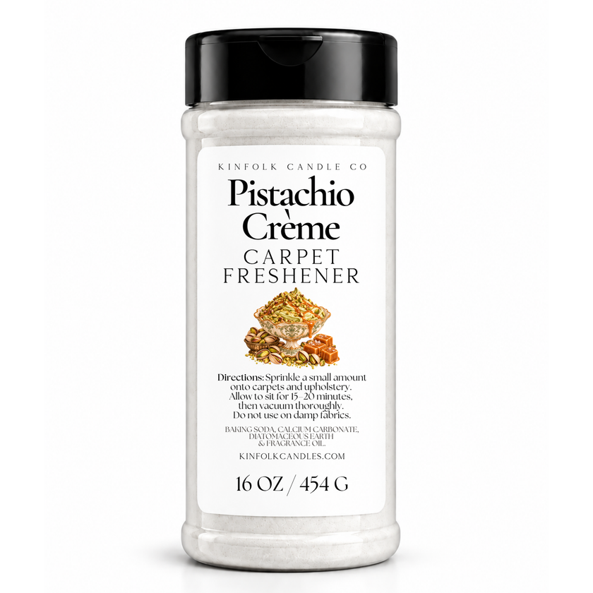 Carpet Freshener Powder – Cozy Home Deodorizing Powder for Carpets, Rugs & Upholstery in Luxury & Bakery Scents