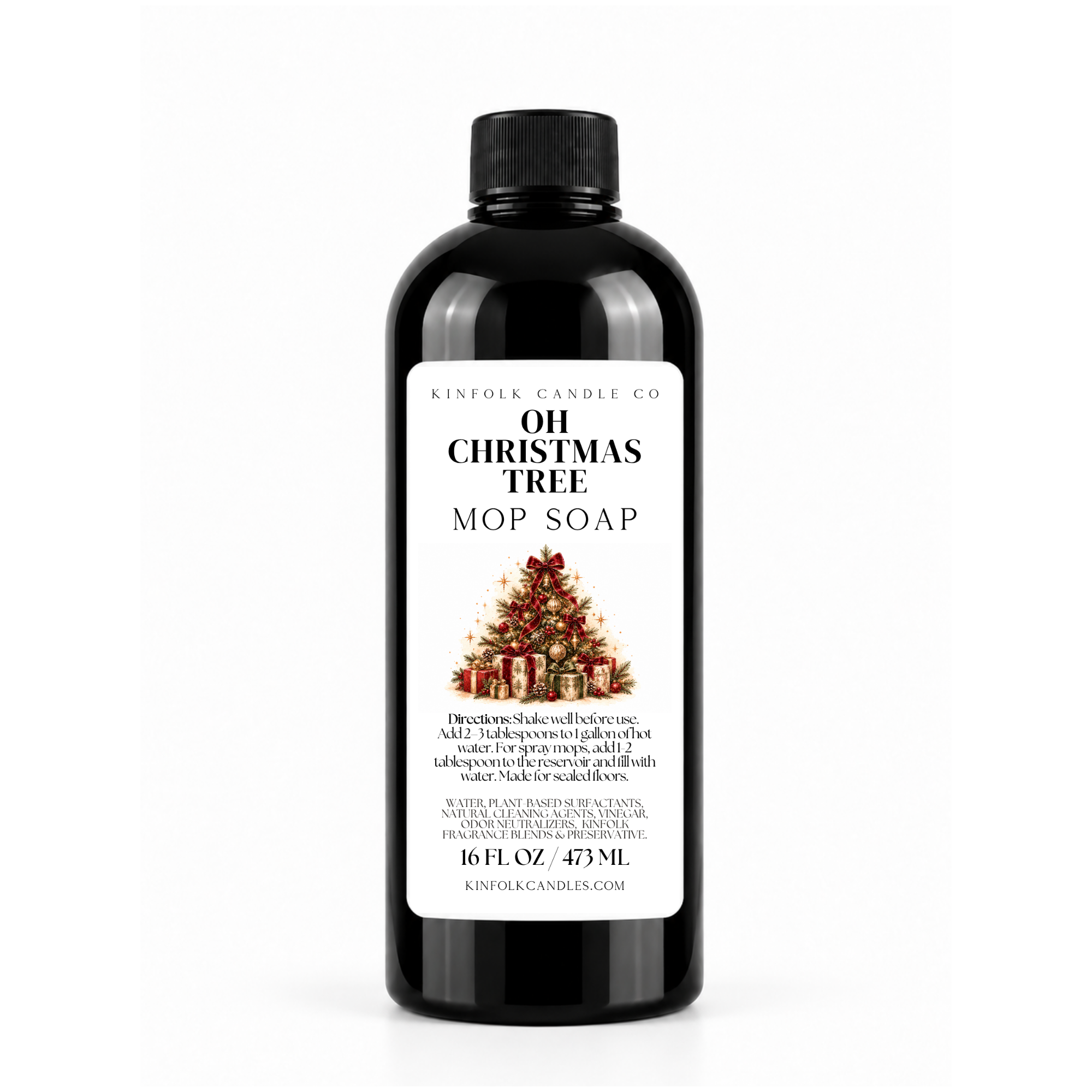 Holiday Mop Soap | Concentrated Scented Floor Cleaner | 16 oz