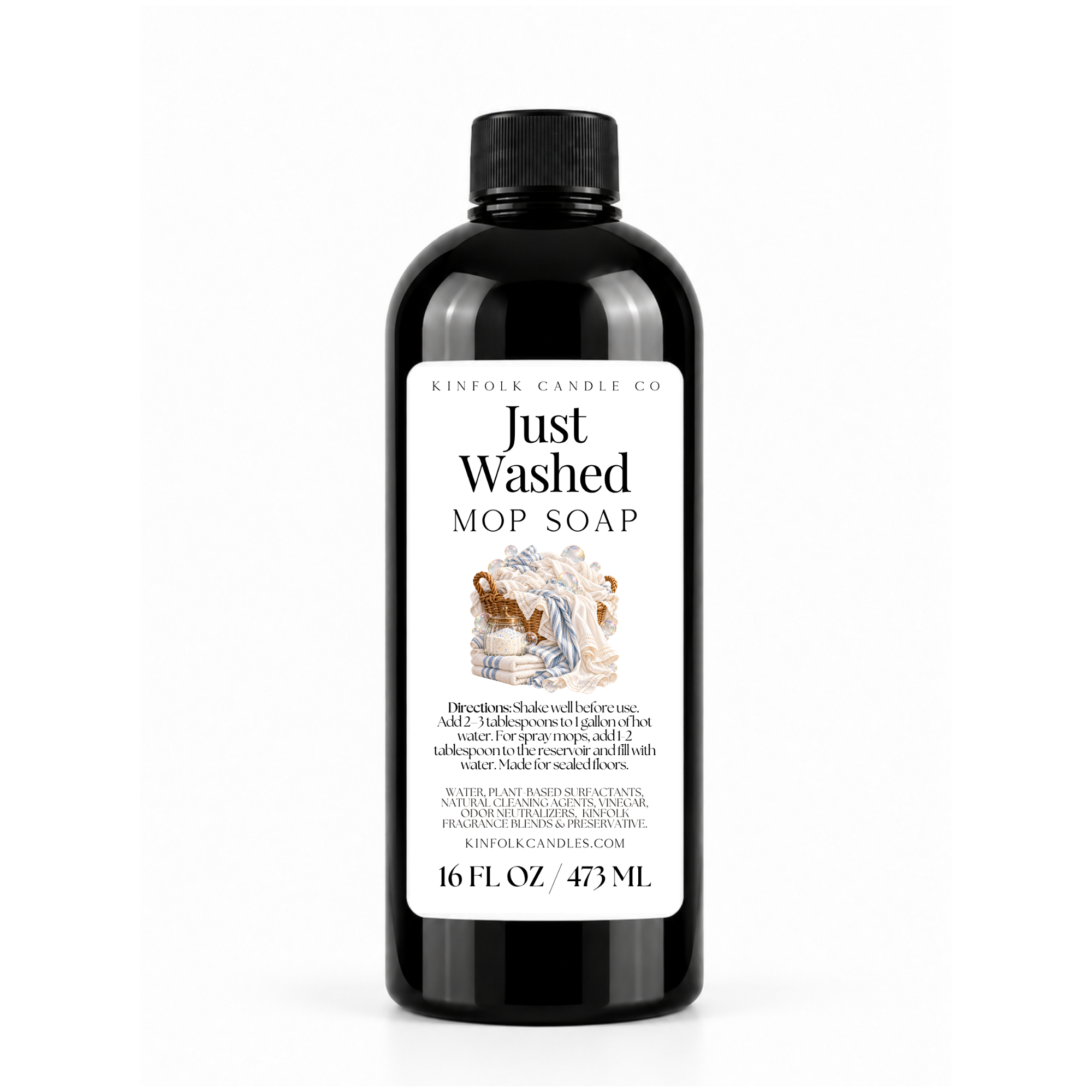 Mop Soap Floor Cleaner – Cozy Multi-Surface Cleaner for Sealed Hardwood, Tile & Laminate in Luxury & Bakery Scents